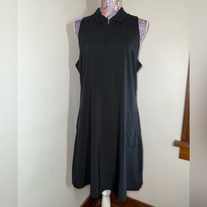 Peter Millar Black Sleeveless Mini Dress